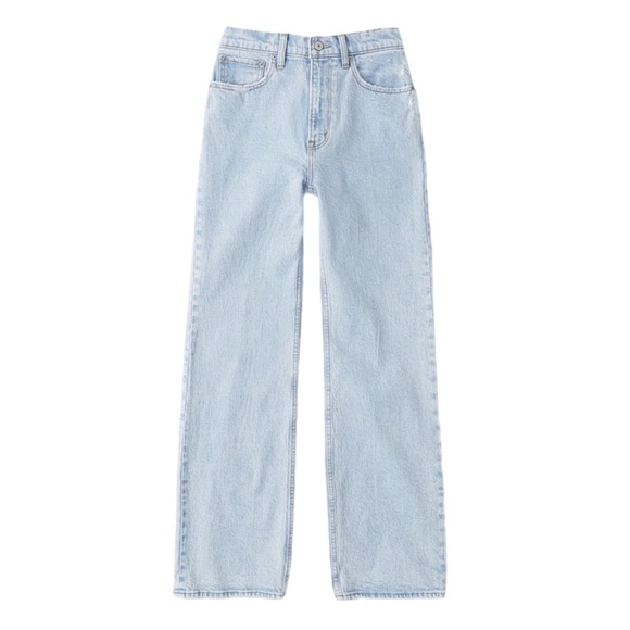 Abercrombie & Fitch 90s Relaxed Jeans High Rise - Size 26/2XL - Picture 2 of 7